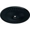 Ekena Millwork Galveston Ceiling Medallion (Fits Canopies up to 5 7/8"), 51"OD x 3 5/8"ID x 3 3/8"P, Night Shade CM51GLNSF - alternate 2